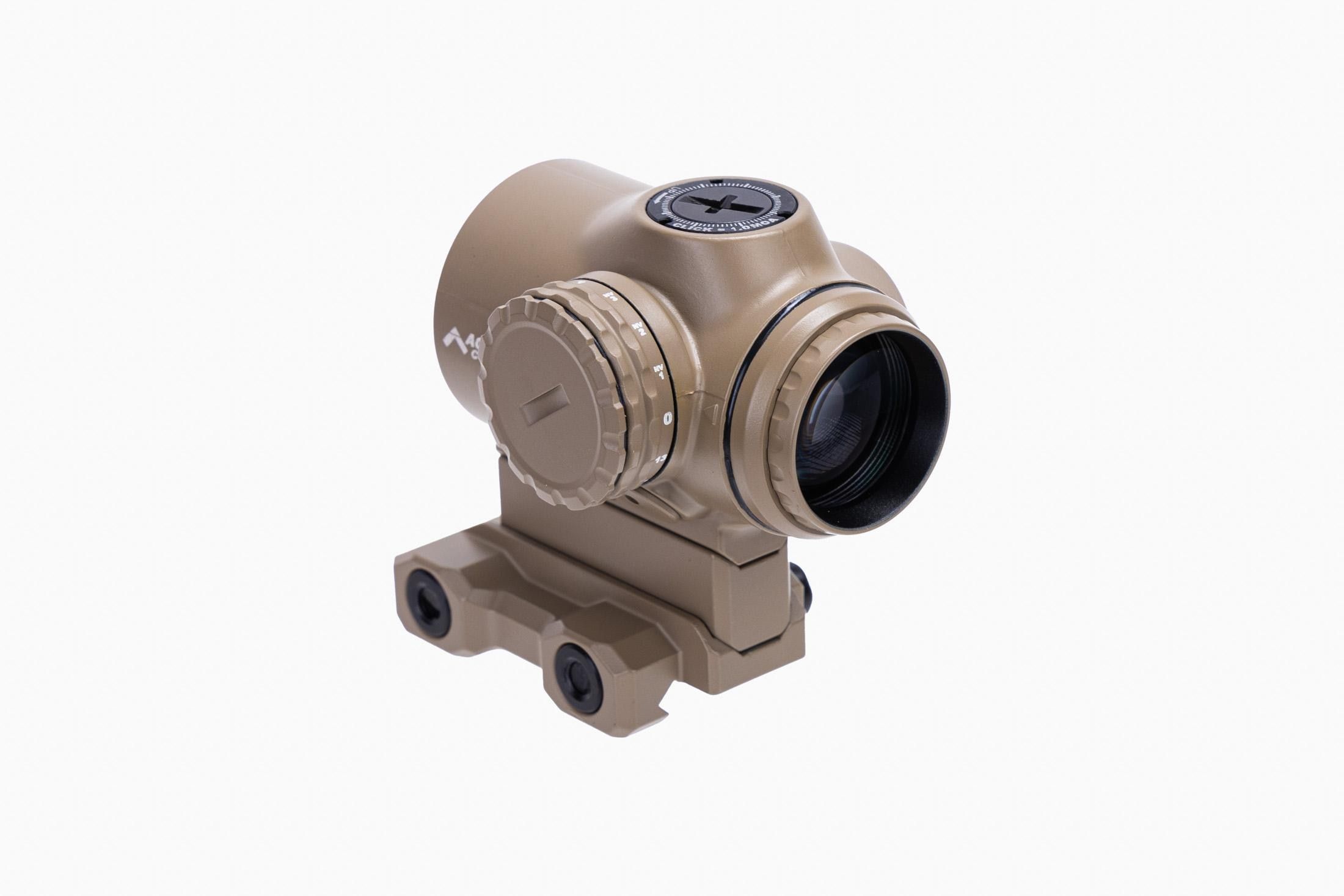 Primary Arms SLx 1X MicroPrism™ Scope - Red Illuminated ACSS Cyclops  Reticle - Gen II - Flat Dark Earth